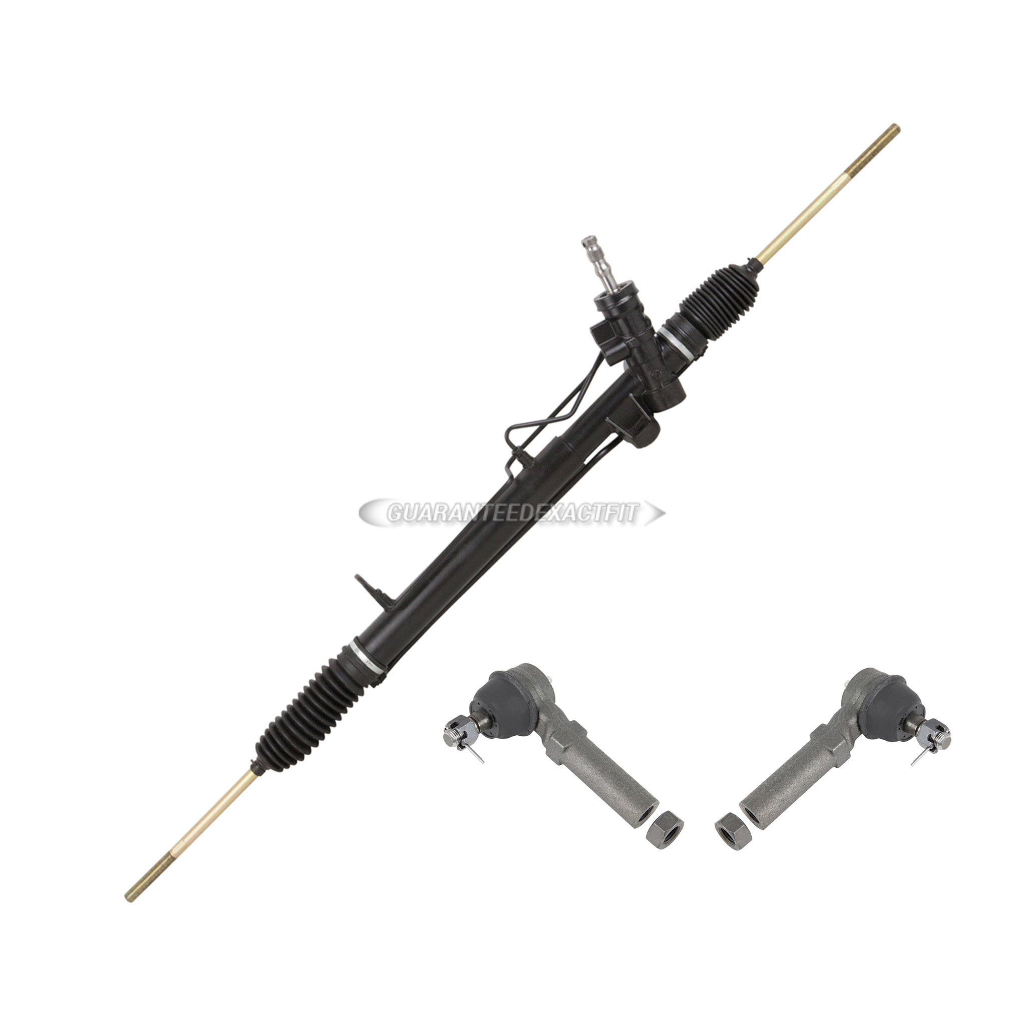 1999 Dodge Caravan Rack and Pinion and Outer Tie Rod Kit 