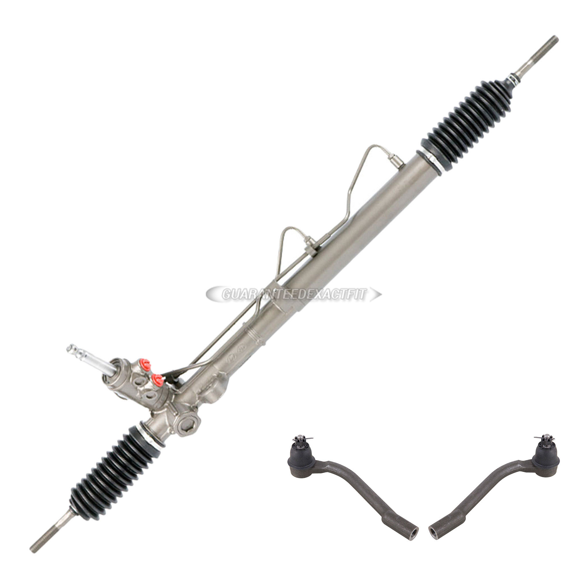 2012 Kia Forte rack and pinion and outer tie rod kit 