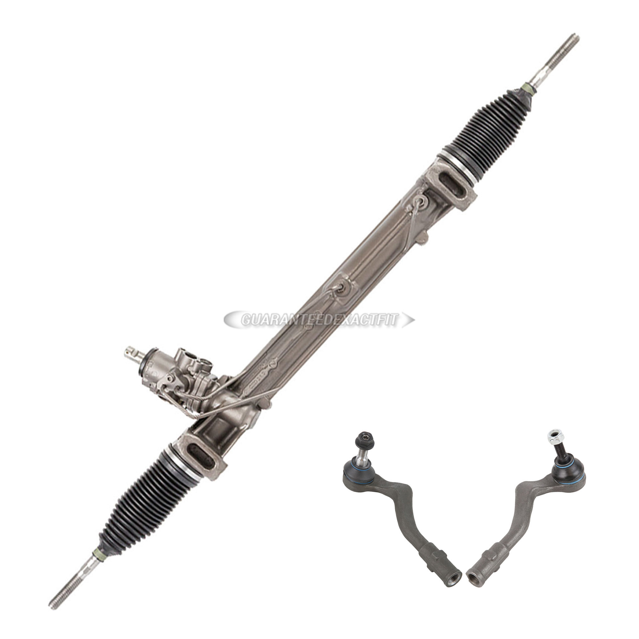 2010 Audi S5 Rack and Pinion and Outer Tie Rod Kit 