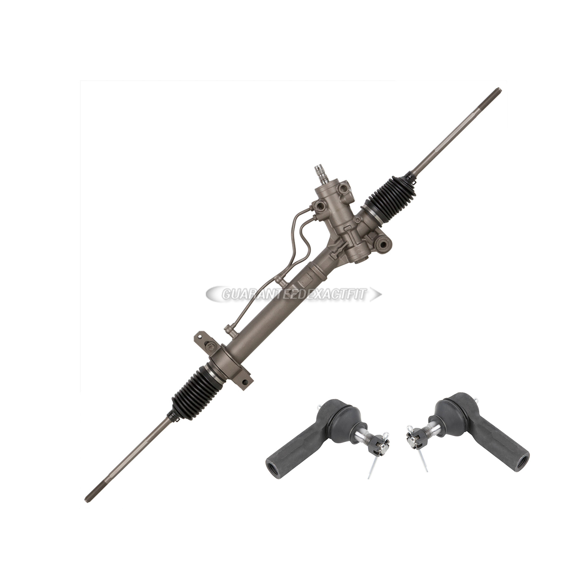 2014 Toyota Rav4 Rack and Pinion and Outer Tie Rod Kit 