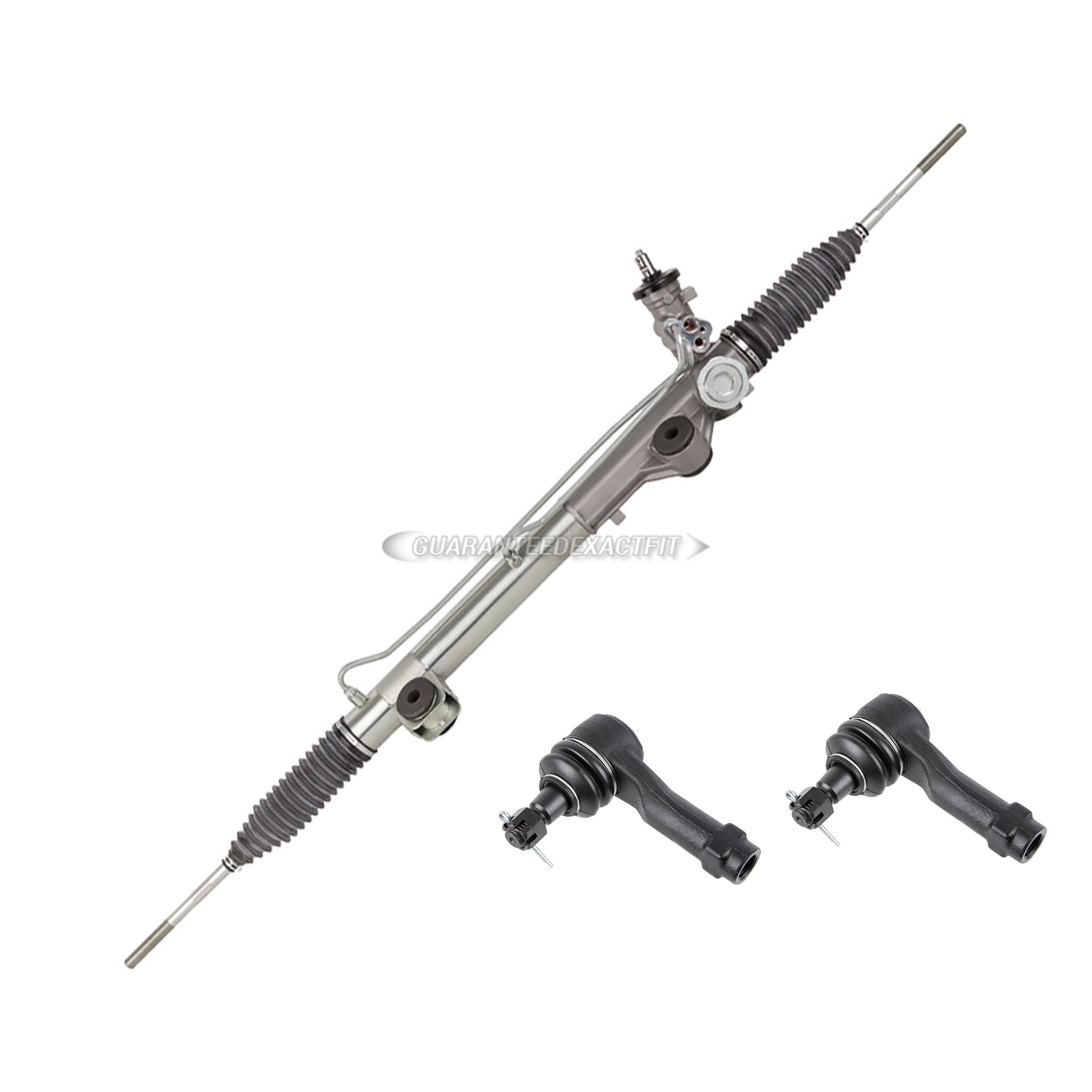 2013 Ford F Series Trucks Rack and Pinion and Outer Tie Rod Kit 