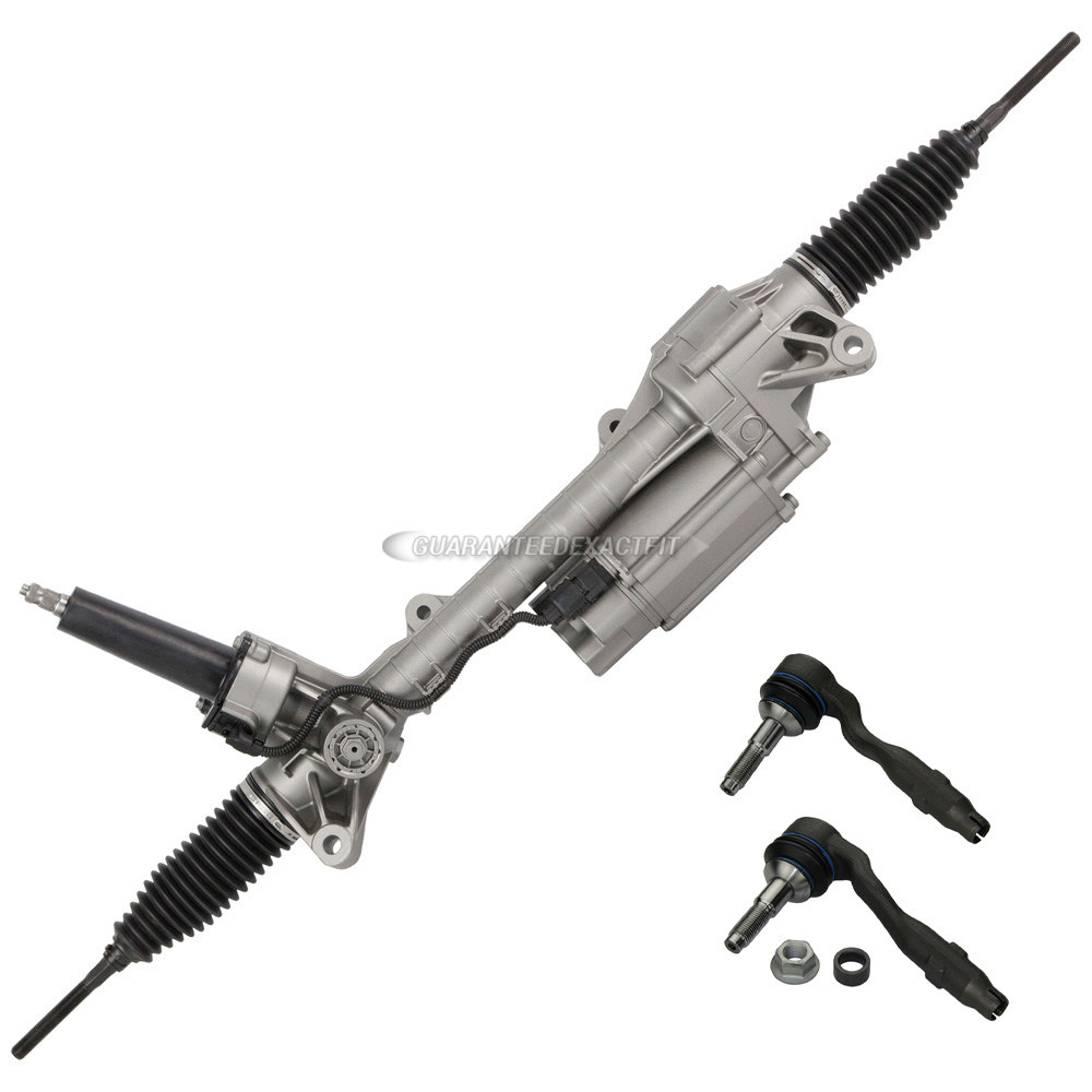  Bmw Activehybrid 7 Rack and Pinion and Outer Tie Rod Kit 