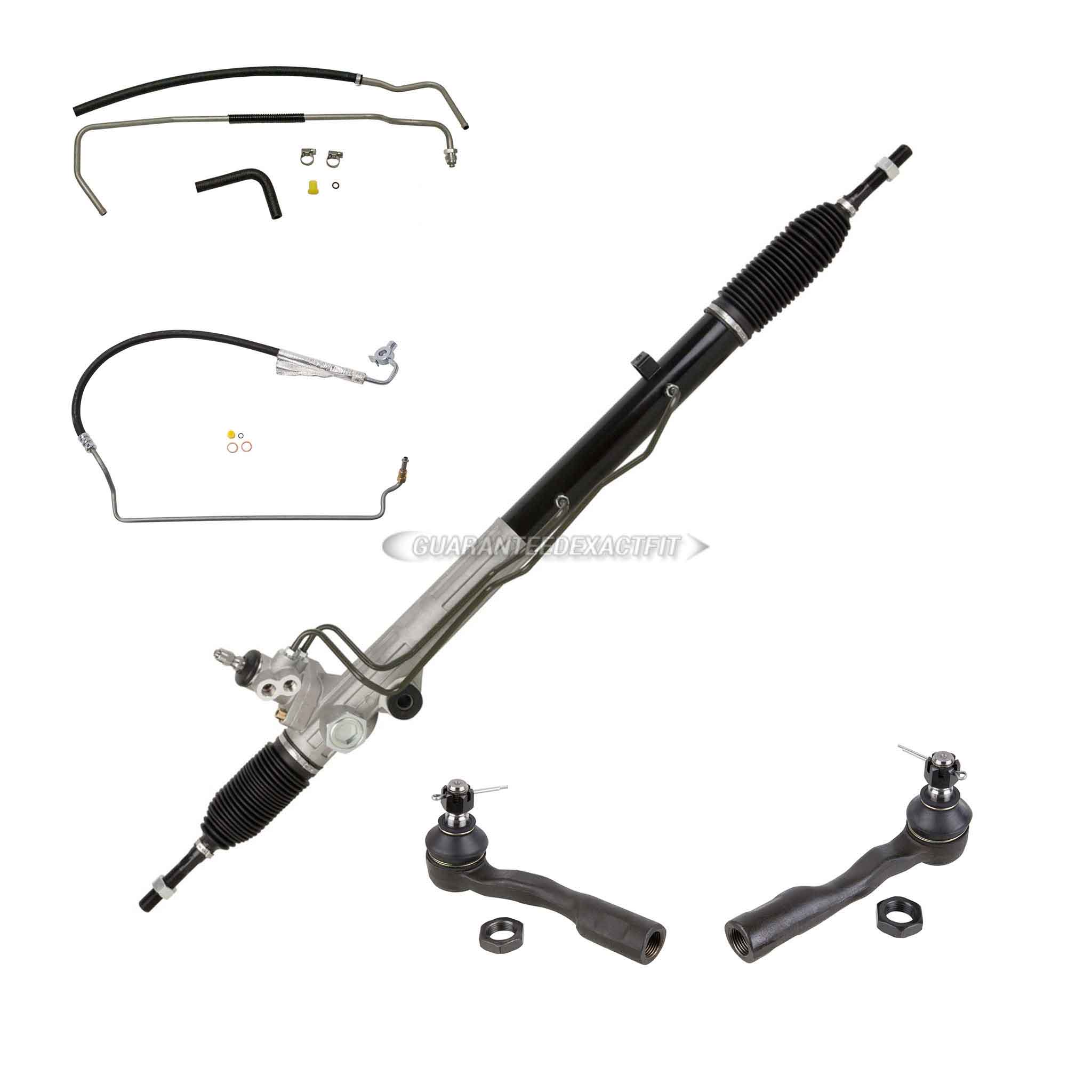 Toyota Tundra Rack and Pinion with Tie Rods and PS Hose Kit Parts