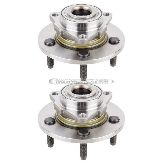 2004 Dodge Ram Trucks Wheel Hub Assembly Kit Pair of Front Hubs 1500