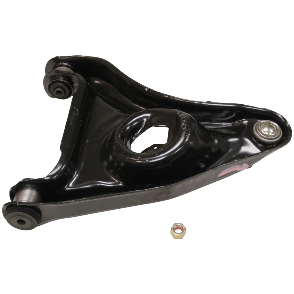 2000 Mercury grand marquis suspension control arm and ball joint assembly 