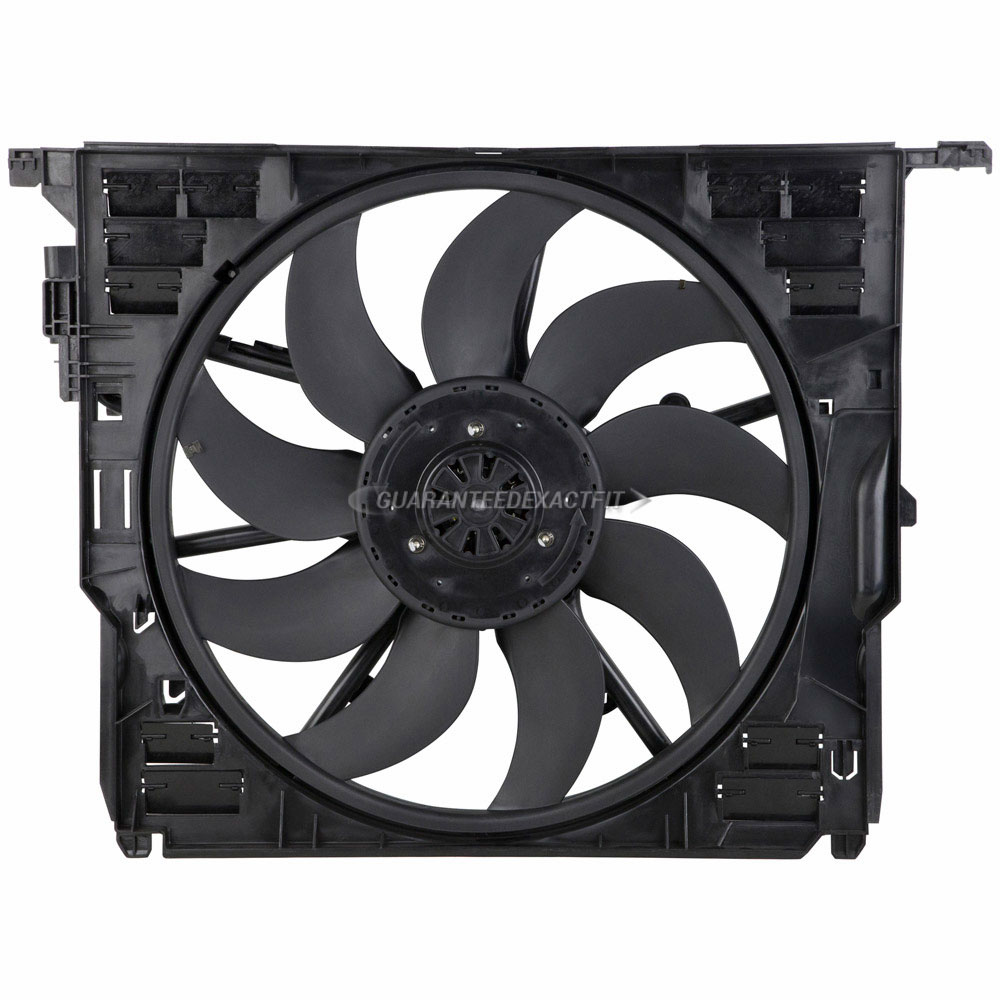 2015 Bmw 740i cooling fan assembly 
