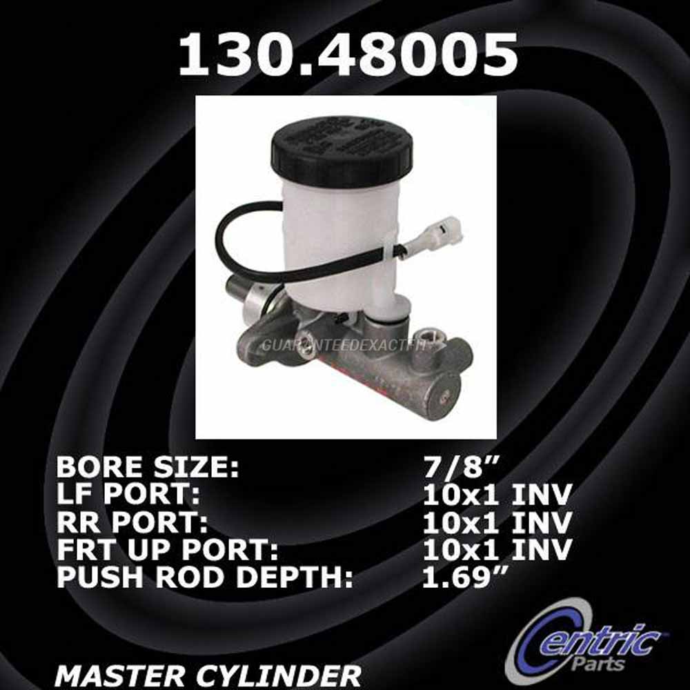 2000 Chevrolet Tracker brake master cylinder 