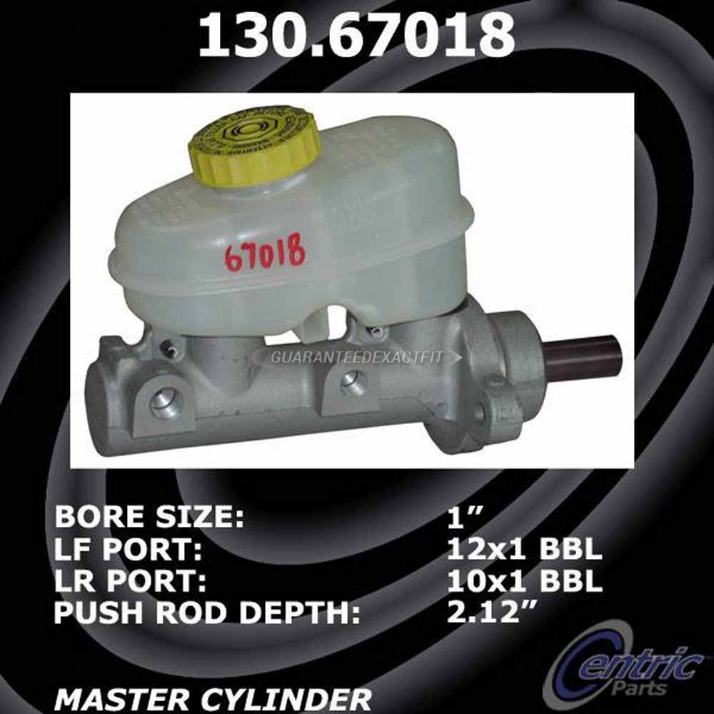 2001 Chrysler Prowler brake master cylinder 