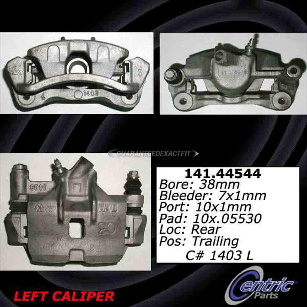 Centric Parts Premium Semi-Loaded Caliper Housing and Bracket 141.44543 ...