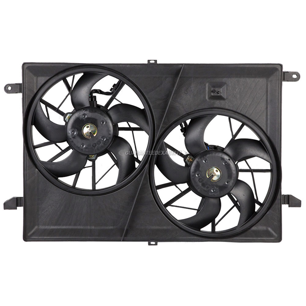 2017 Gmc Acadia Limited Cooling Fan Assembly 