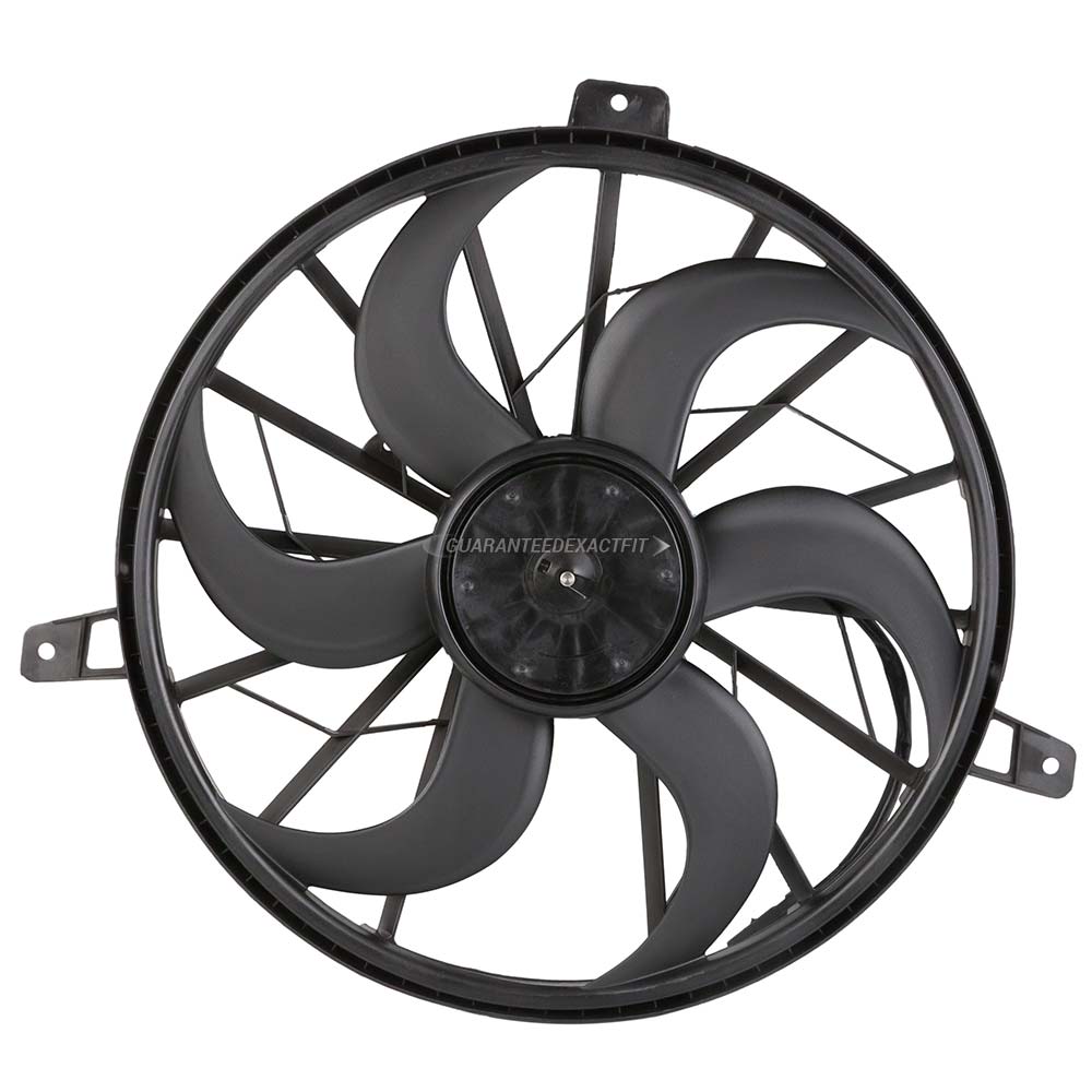 2015 Jeep Grand Cherokee cooling fan assembly 