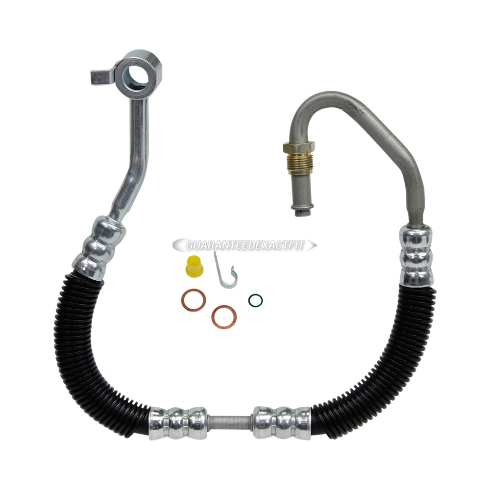 2014 Audi Q7 power steering pressure line hose assembly 