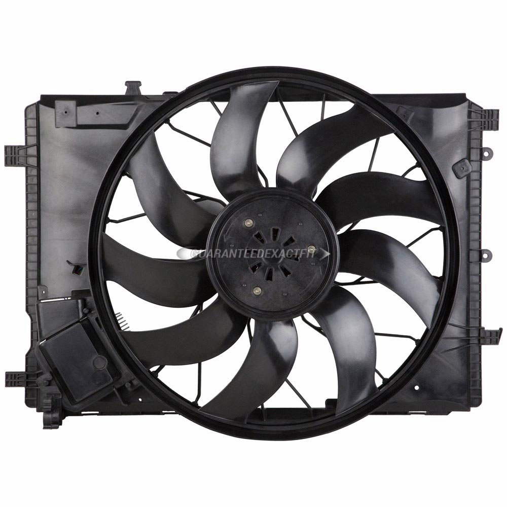2018 Mercedes Benz Cls550 cooling fan assembly 