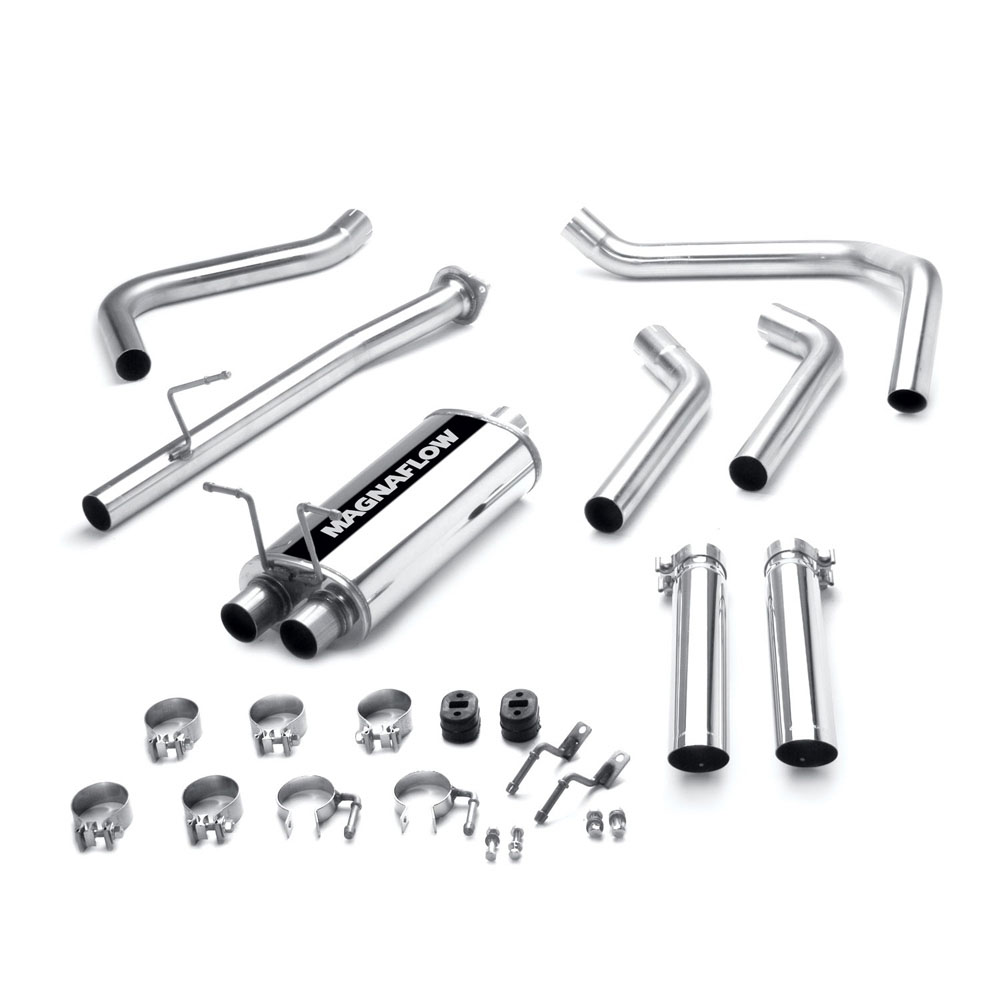 2001 Chevrolet S10 Truck performance exhaust system 