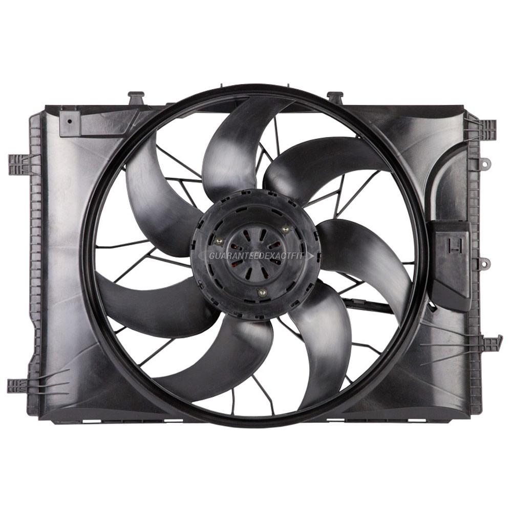  Mercedes Benz C250 cooling fan assembly 
