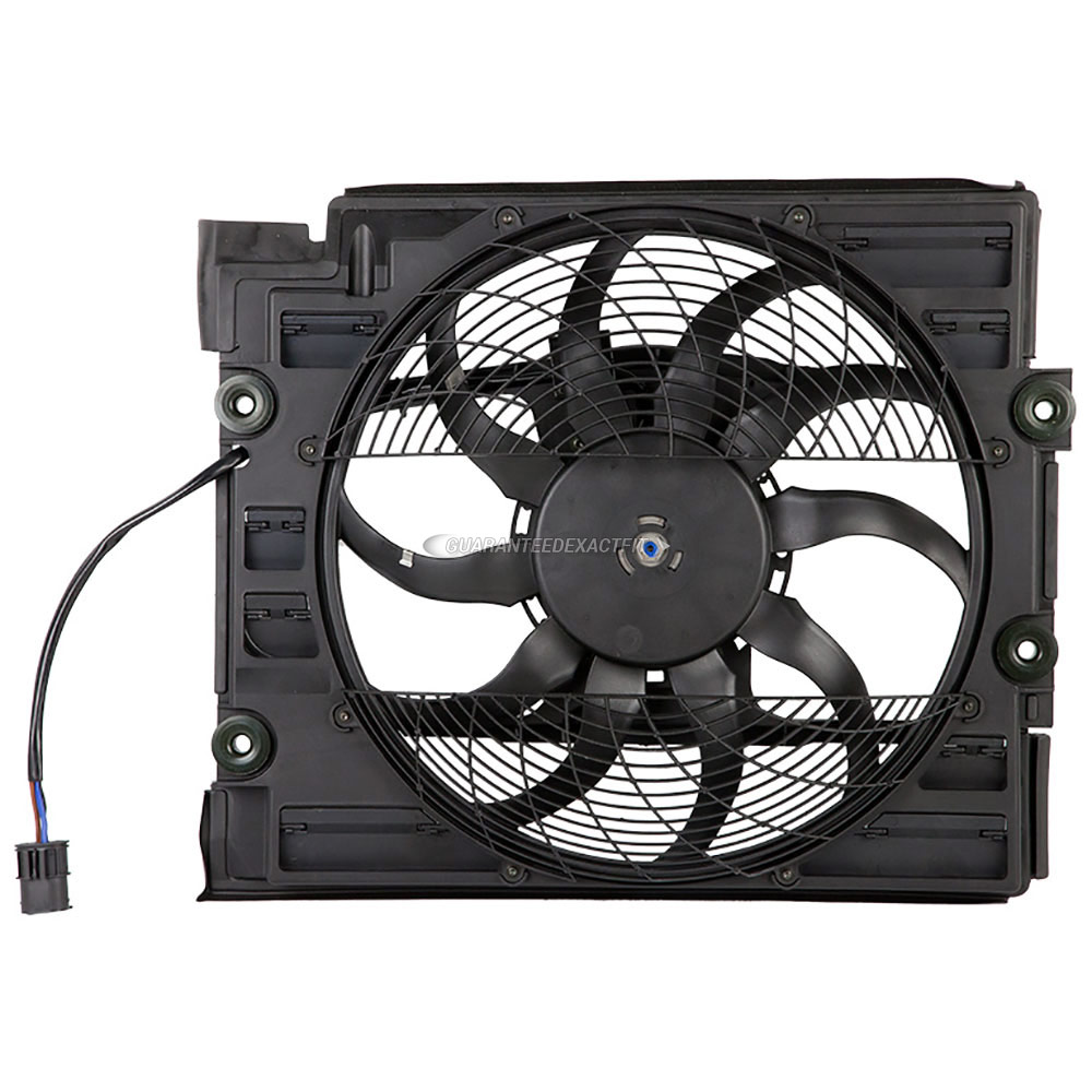 2003 Bmw 540i cooling fan assembly 