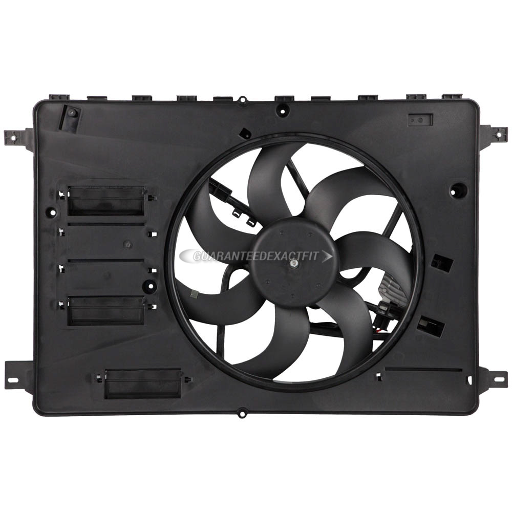 2017 Volvo V60 Cross Country cooling fan assembly 