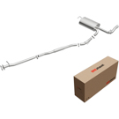 2009 Nissan Rogue Exhaust System Kit 1