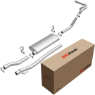 1992 Gmc Pick-up Truck Exhaust System Kit 1