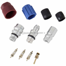 1991 Chevrolet G20 A/C System Valve Core and Cap Kit 1