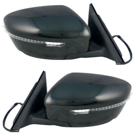 2014 Nissan Rogue Side View Mirror Set 1
