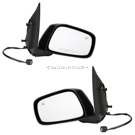 2009 Nissan Pathfinder Side View Mirror Set 1