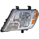 2012 Nissan Frontier Headlight Assembly Pair 3