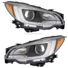 BuyAutoParts 16-84590A9 Headlight Assembly Pair 1