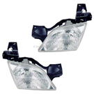 2000 Oldsmobile Silhouette Headlight Assembly Pair 1