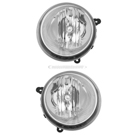 2009 Jeep Compass Headlight Assembly Pair 1