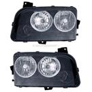 2007 Dodge Charger Headlight Assembly Pair 1