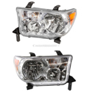 2008 Toyota Sequoia Headlight Assembly Pair 1
