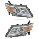 BuyAutoParts 16-84971A9 Headlight Assembly Pair 1