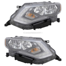 BuyAutoParts 16-85029A9 Headlight Assembly Pair 1