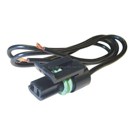 BuyAutoParts H2-C0015AN Engine Coolant Temperature Sensor Connector 1