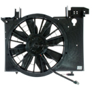 1998 Volvo S70 Auxiliary Engine Cooling Fan Assembly 1