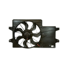 2008 Ford Focus Cooling Fan Assembly 1