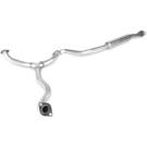 2005 Subaru Outback Exhaust Resonator and Pipe Assembly 1