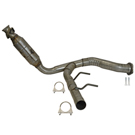 BuyAutoParts 45-600185W Catalytic Converter EPA Approved and o2 Sensor 2
