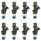 2002 Chevrolet Avalanche 2500 Fuel Injector Set 1