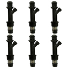 2000 Oldsmobile Silhouette Fuel Injector Set 1