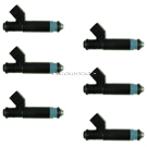 2005 Chrysler Town and Country Fuel Injector Set 1