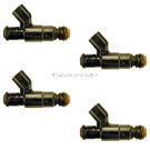 2000 Plymouth Neon Fuel Injector Set 1