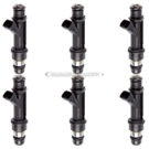 2001 Oldsmobile Silhouette Fuel Injector Set 1