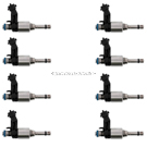 2014 Hyundai Genesis Fuel Injector Set 1
