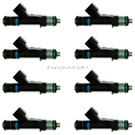 2008 Lincoln Town Car Fuel Injector Set 1