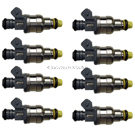 1997 Lincoln Continental Fuel Injector Set 1