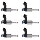 2011 Ford Taurus Fuel Injector Set 1