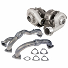 BuyAutoParts 40-80775UF Turbocharger and Installation Accessory Kit 1
