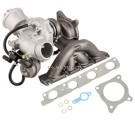 2006 Audi A4 Quattro Turbocharger and Installation Accessory Kit 1
